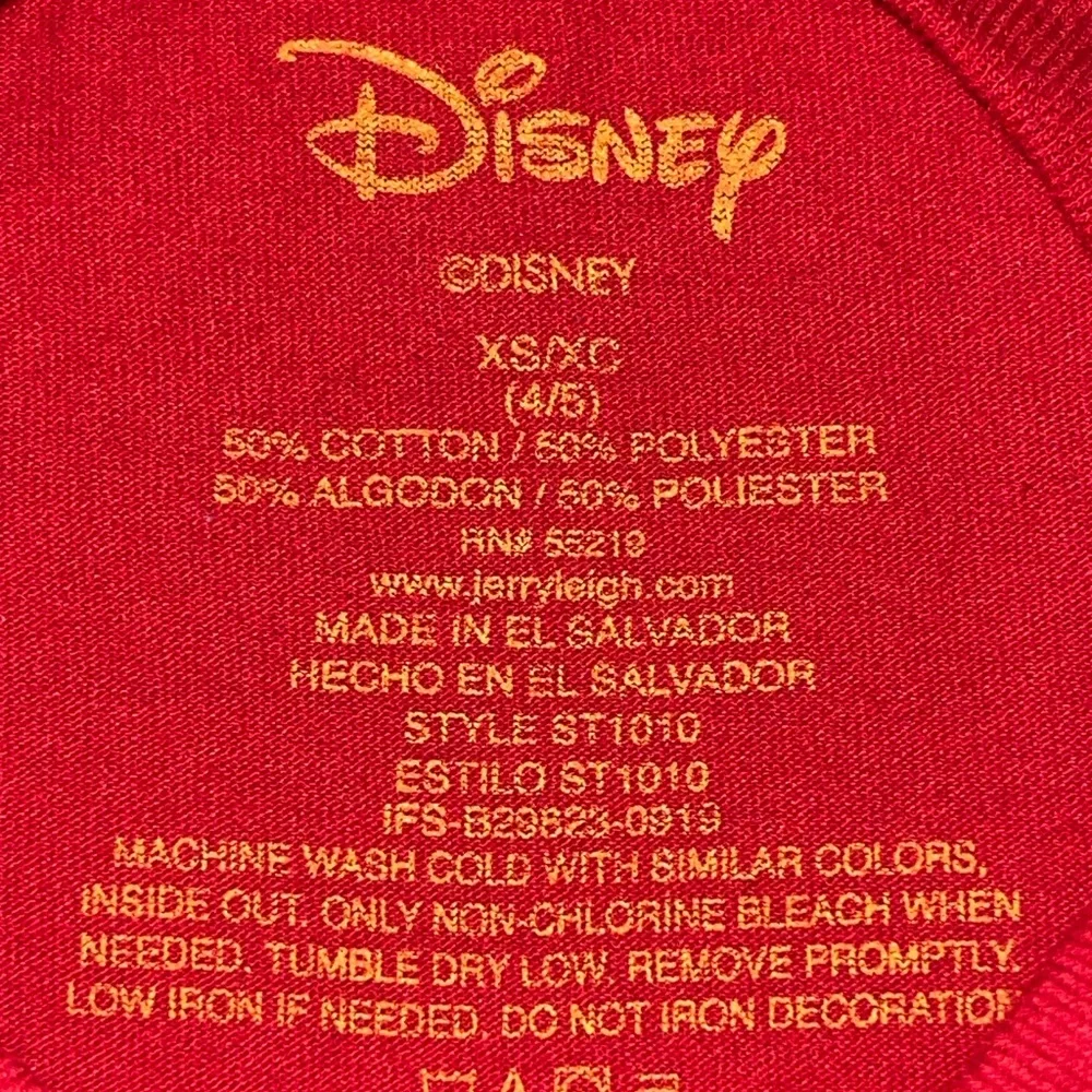 Disney Red‎ Mickey Ears Kids Tee